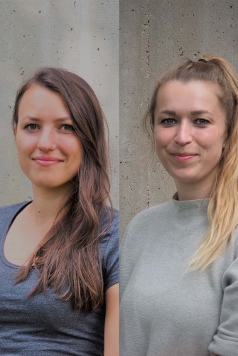 Laila Baron und Johanna Hupp – Laila Baron und Johanna Hupp sind Aufnahmebeauftragte für den Bereich "Wohnen".